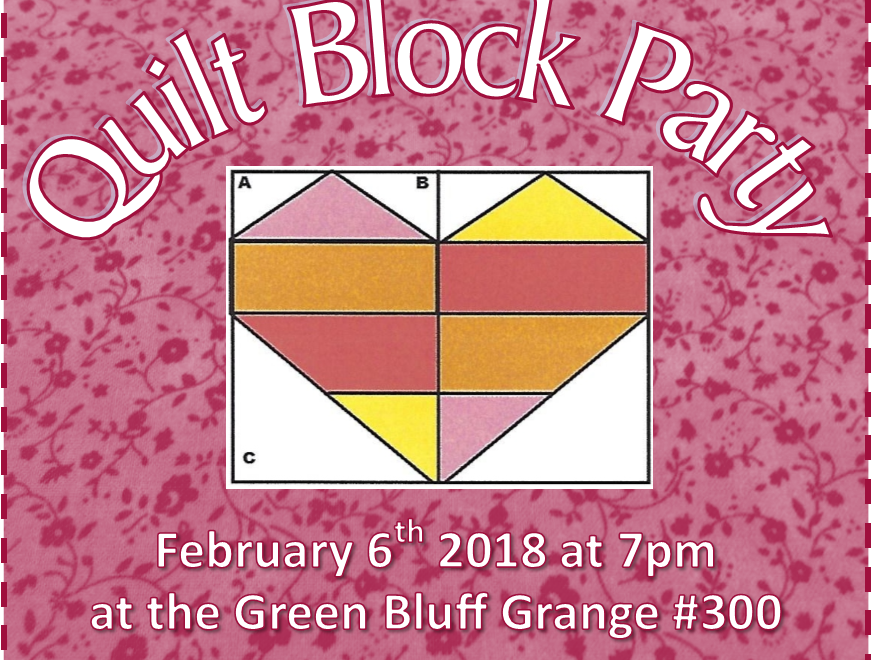 Grange Quilt Party